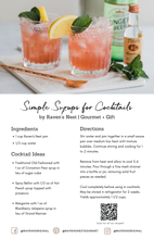 Load image into Gallery viewer, Recipe Cards Drinks (pack of 24)
