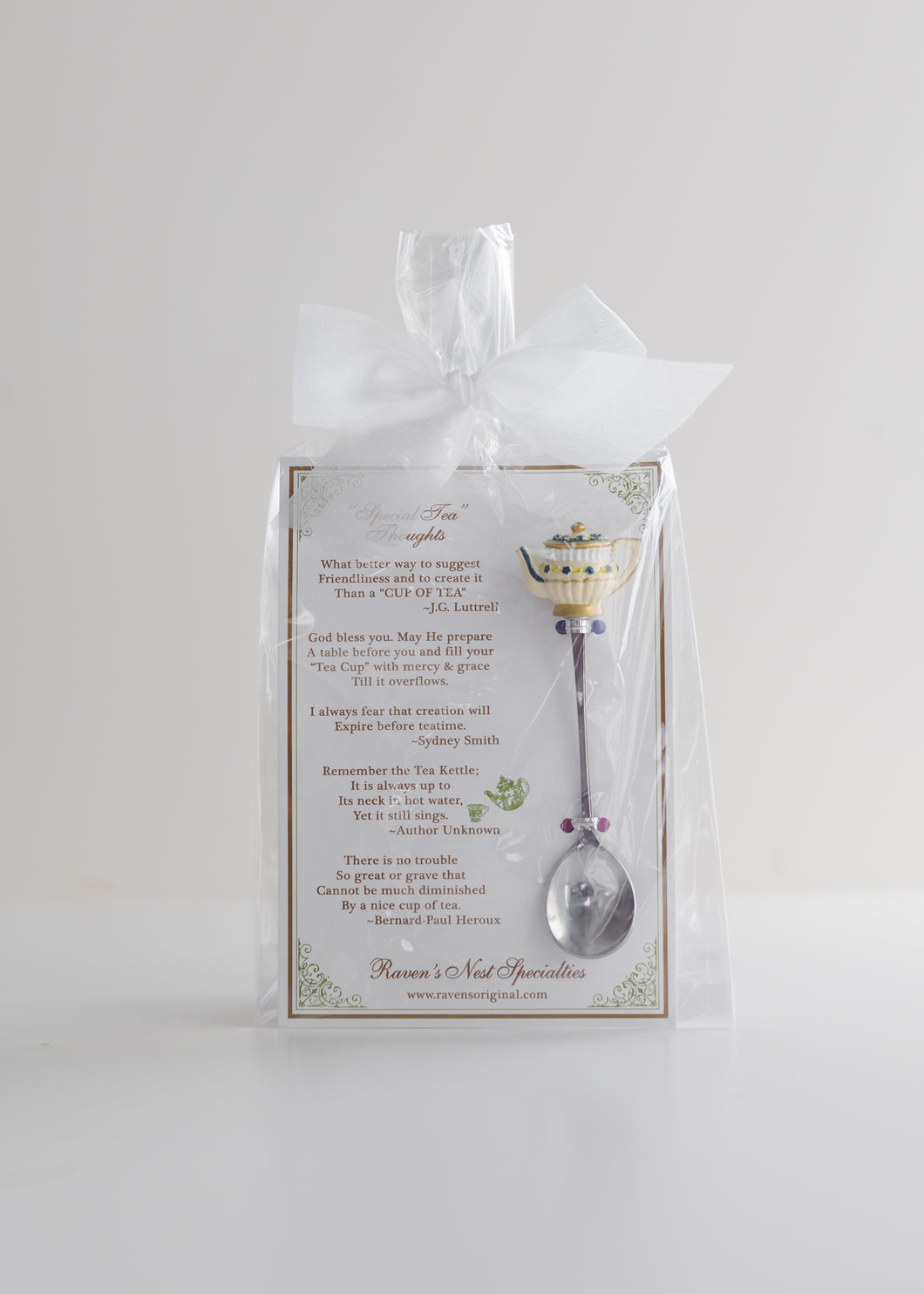 Special Thoughts Poem & Teaspoon - All Occasion